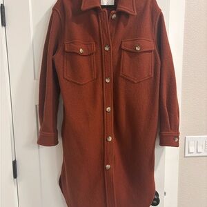 Wilfred The Ganna Long Shirt Jacket